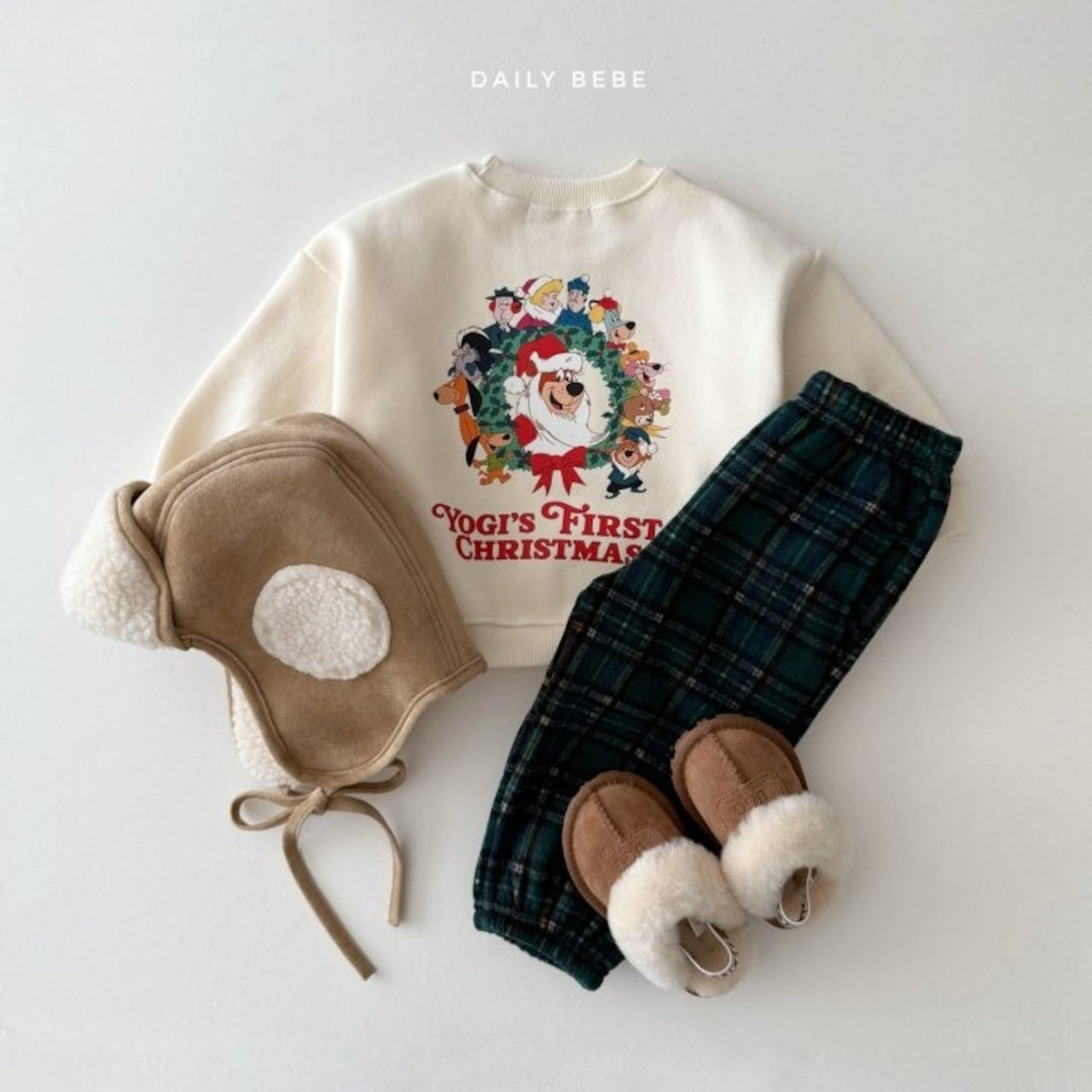 Dailybebe fleece jogger pants (75-140cm)