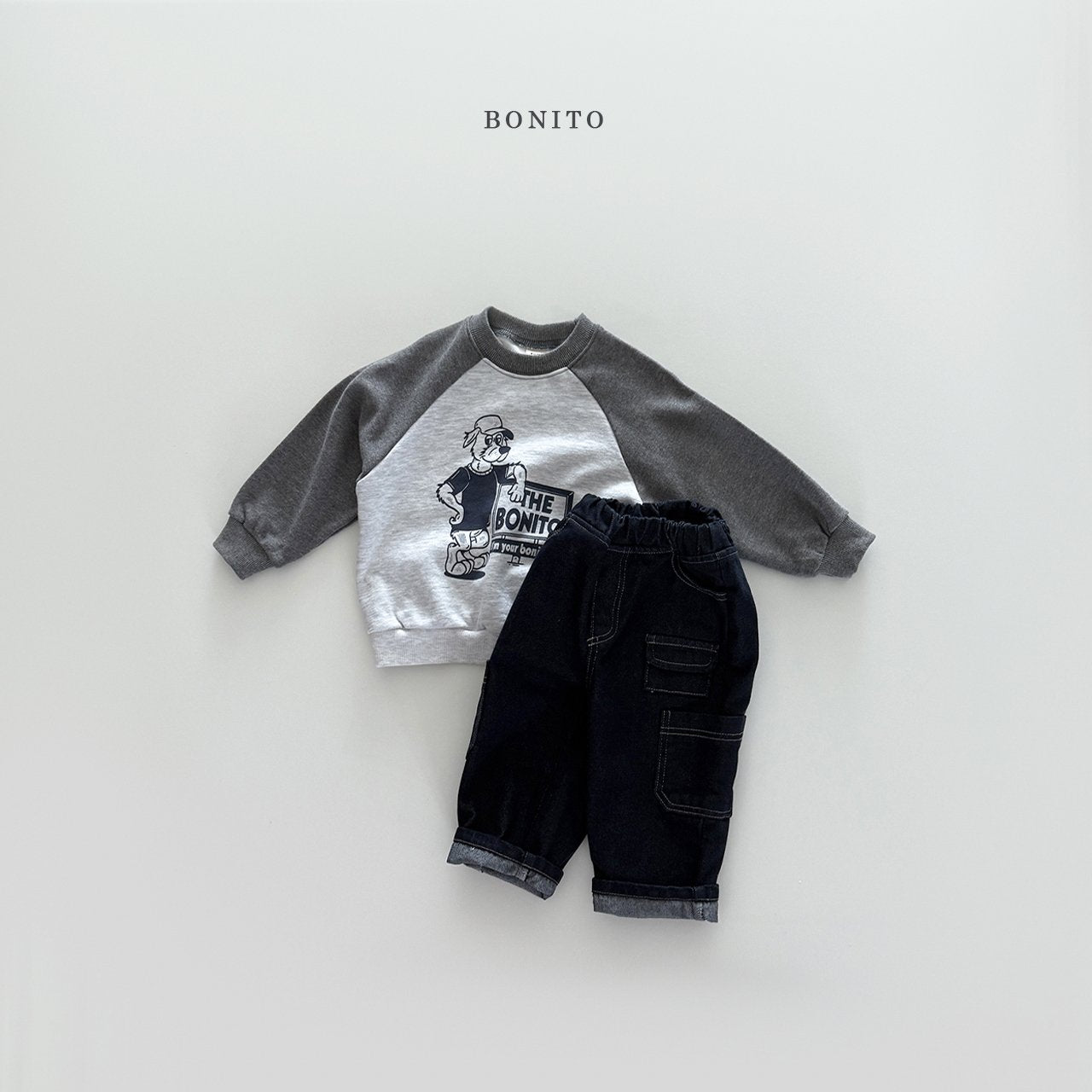 bonito three pocket denim pants (~80-140cm)
