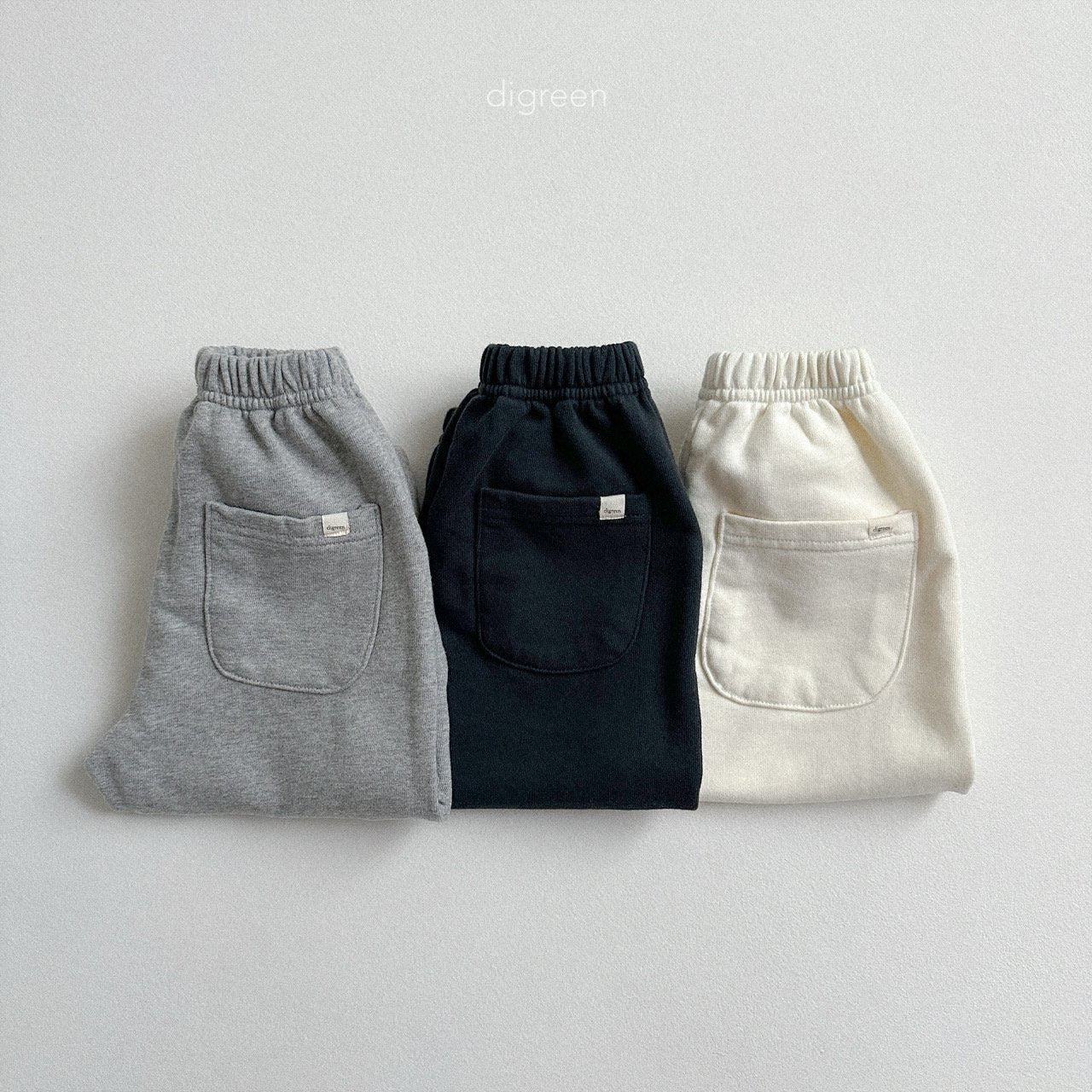 digreen cotton jogger pants (90-130cm)