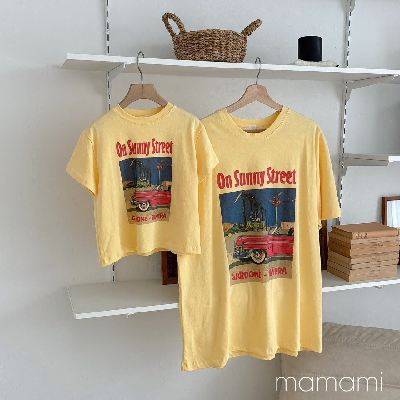 Mamami 親子款 - 復古車車tee (kids & adult)