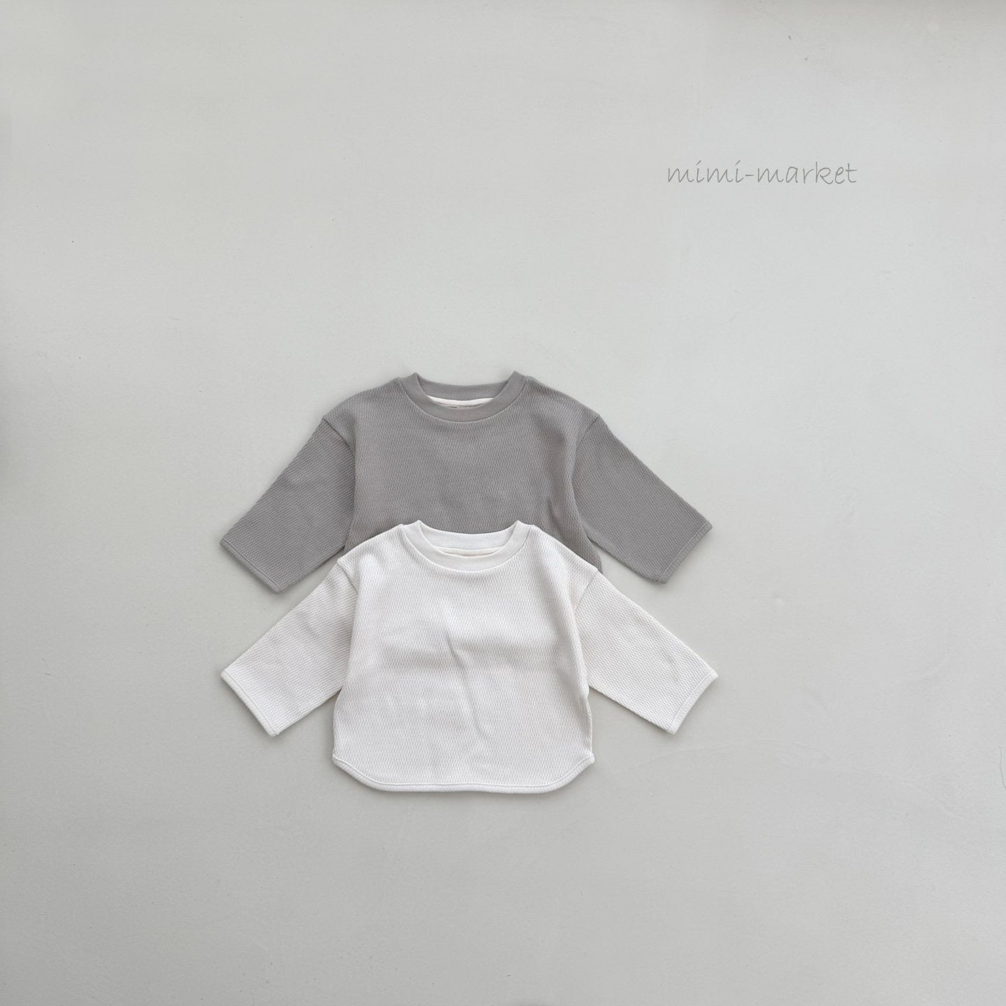 mimi market waffle rappa tee (bebe70-85cm)