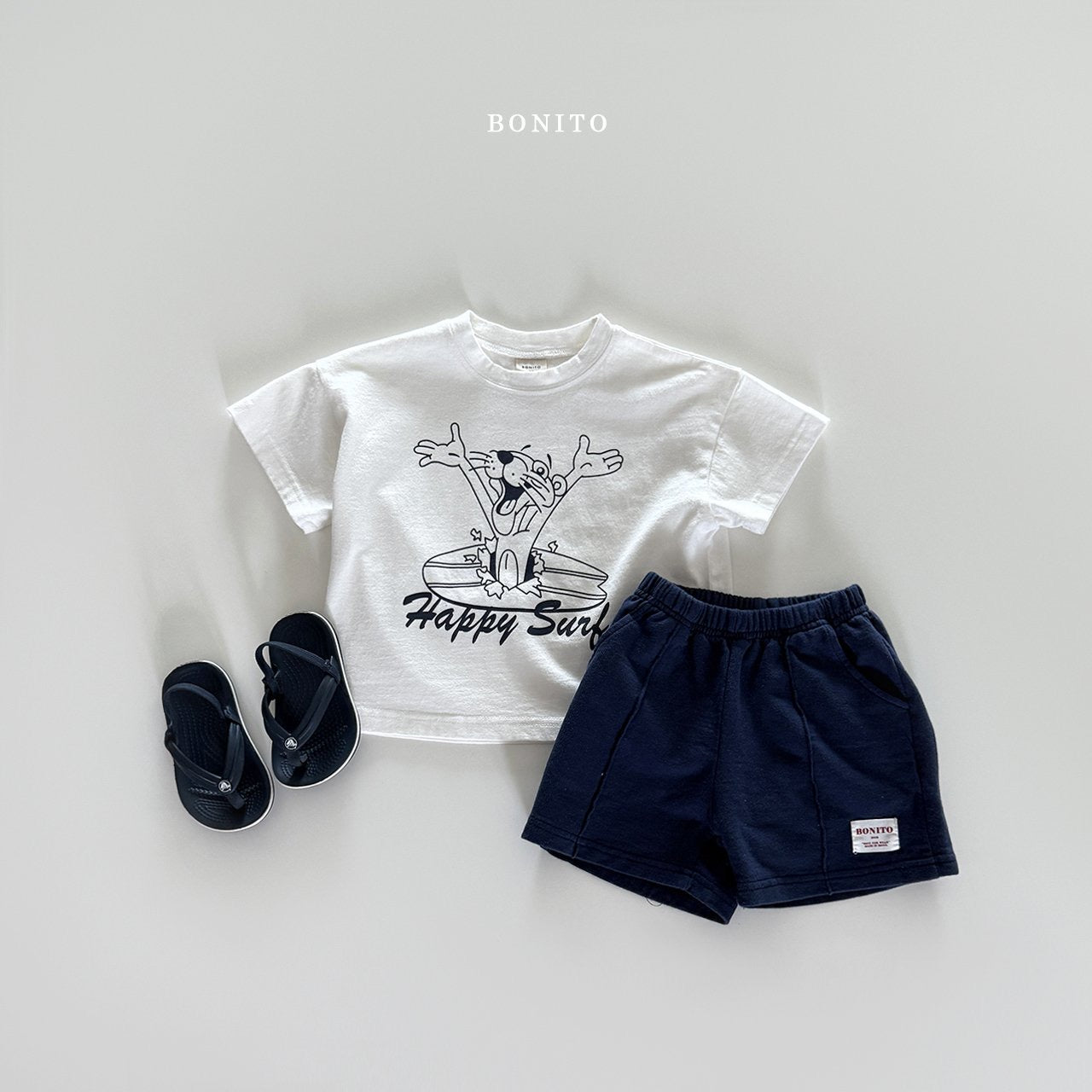 bonito plain bottle shorts (70-140cm)