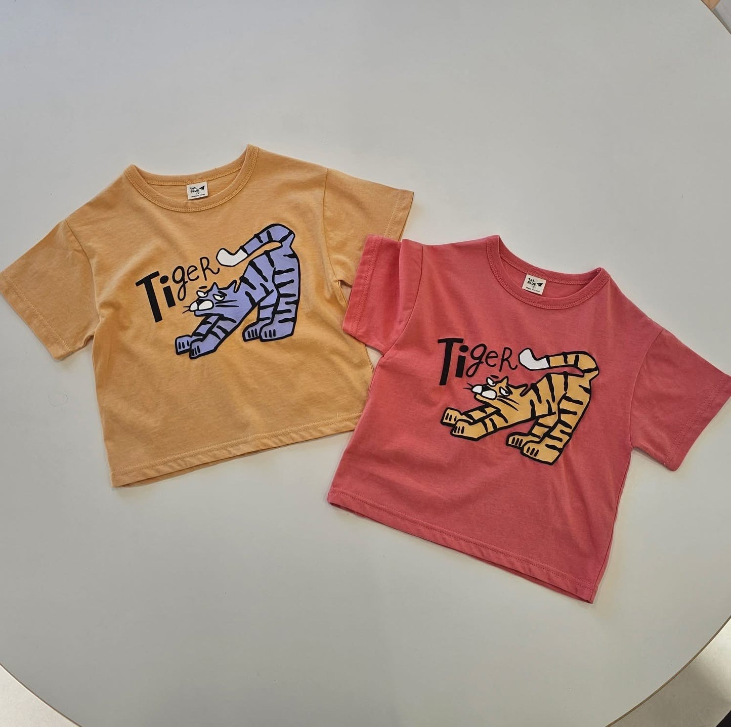 1st 伸懶腰老虎tee (80-135cm)