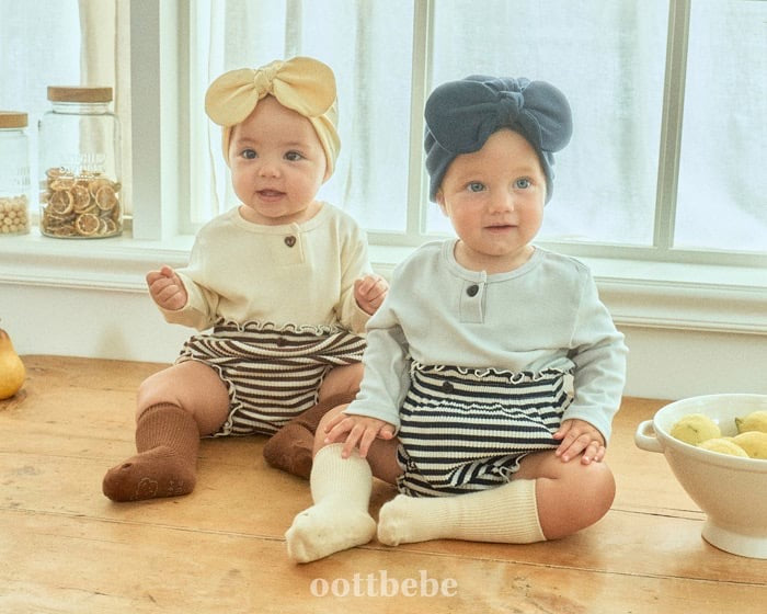oottbebe papillon bloomer set(3-12m)