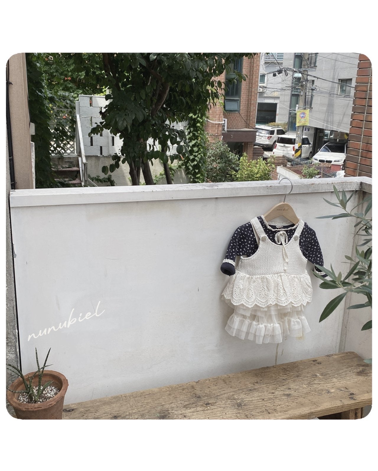 nunubiel bebe floral t-shirts (3-18m)