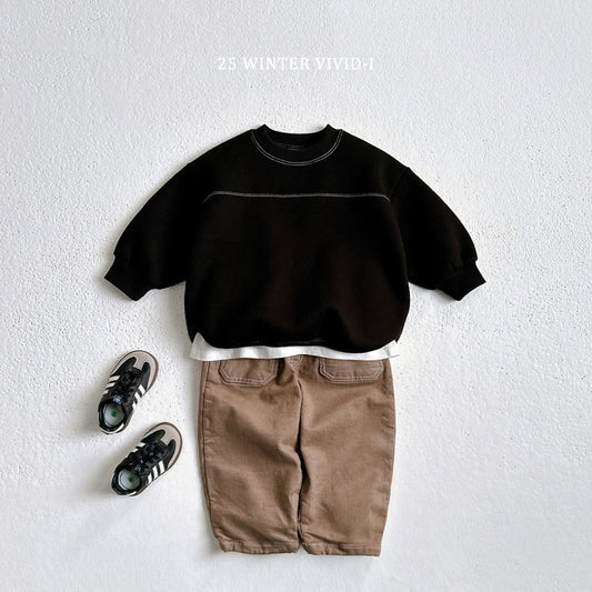 Vivid always look車縫上衣 (75-135cm)