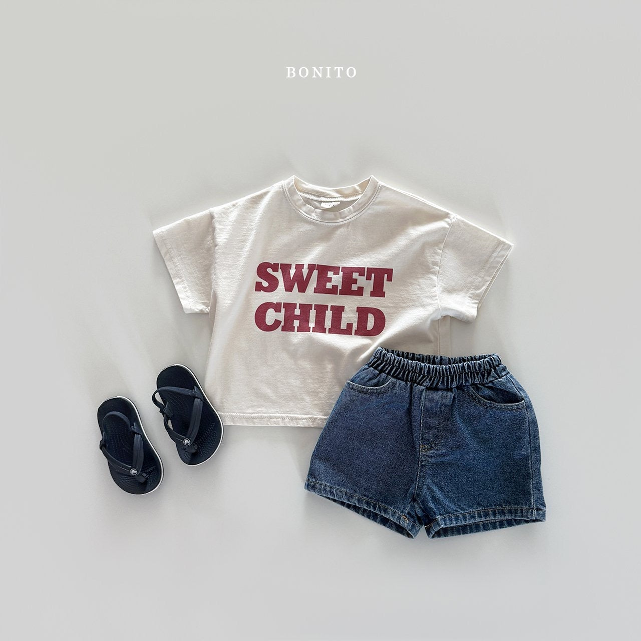 bonito denim shorts (70-140cm)