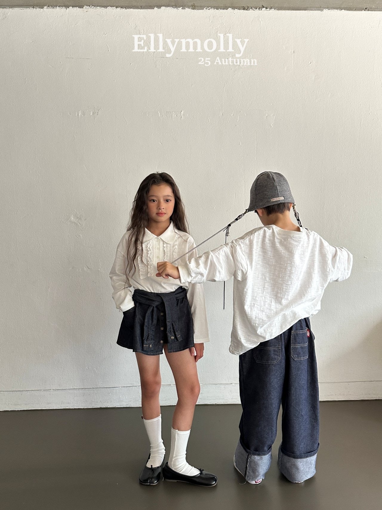 ELLYMOLLY non fade wrap pants (90-160cm)