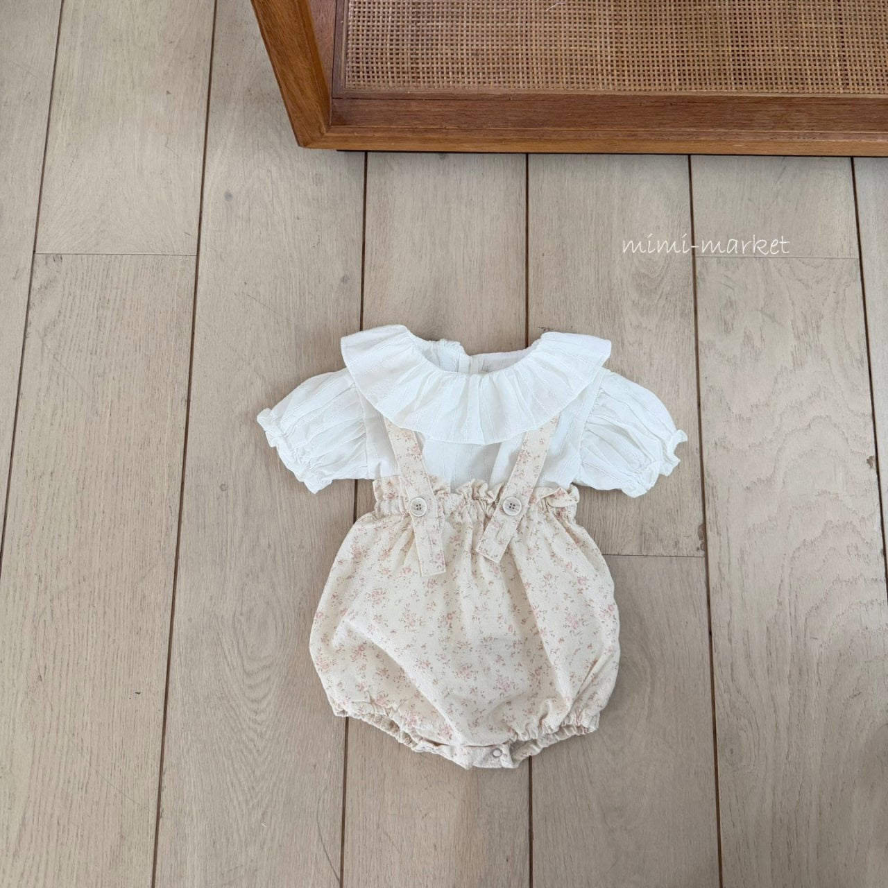 mimi market floral suspender (70-85cm)