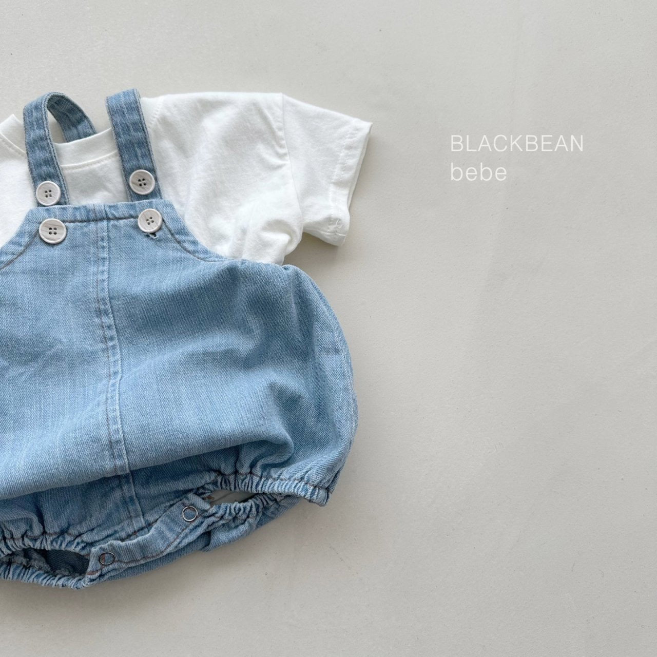 blackbean line suspender set(3-18m)