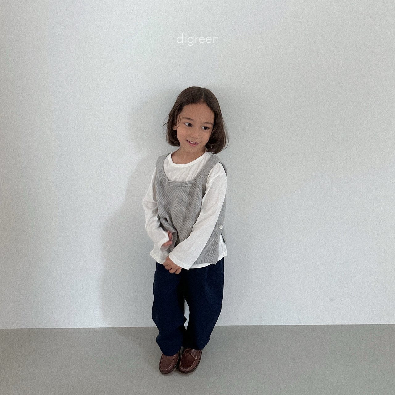 digreen double pants (90-130cm)