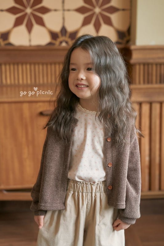 go go picnic popo cardigan (70-120cm)