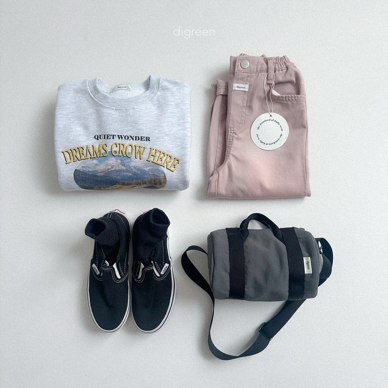 digreen by pants (90-130cm)