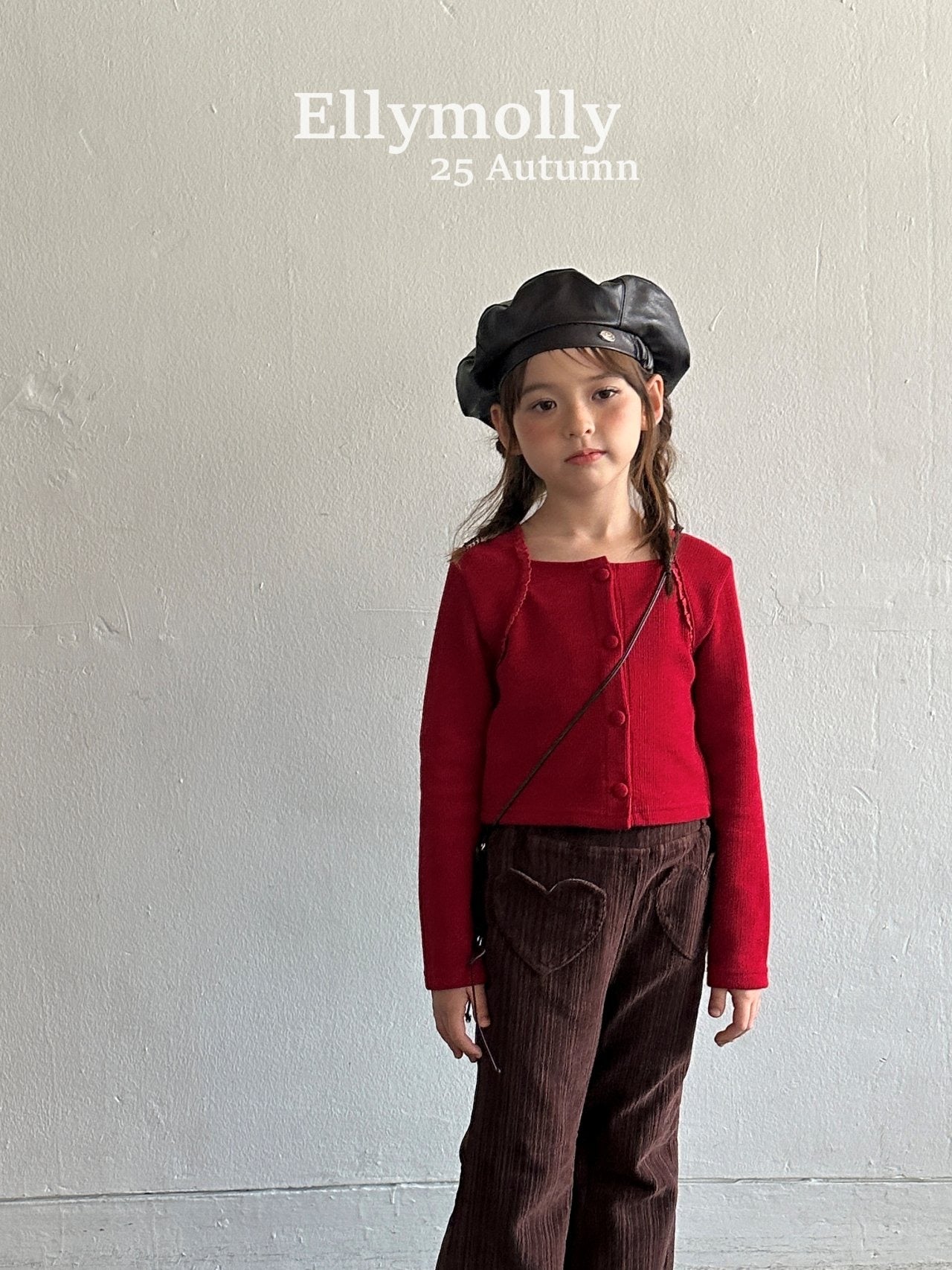 ELLYMOLLY heart pocket bootcut (90-145cm)