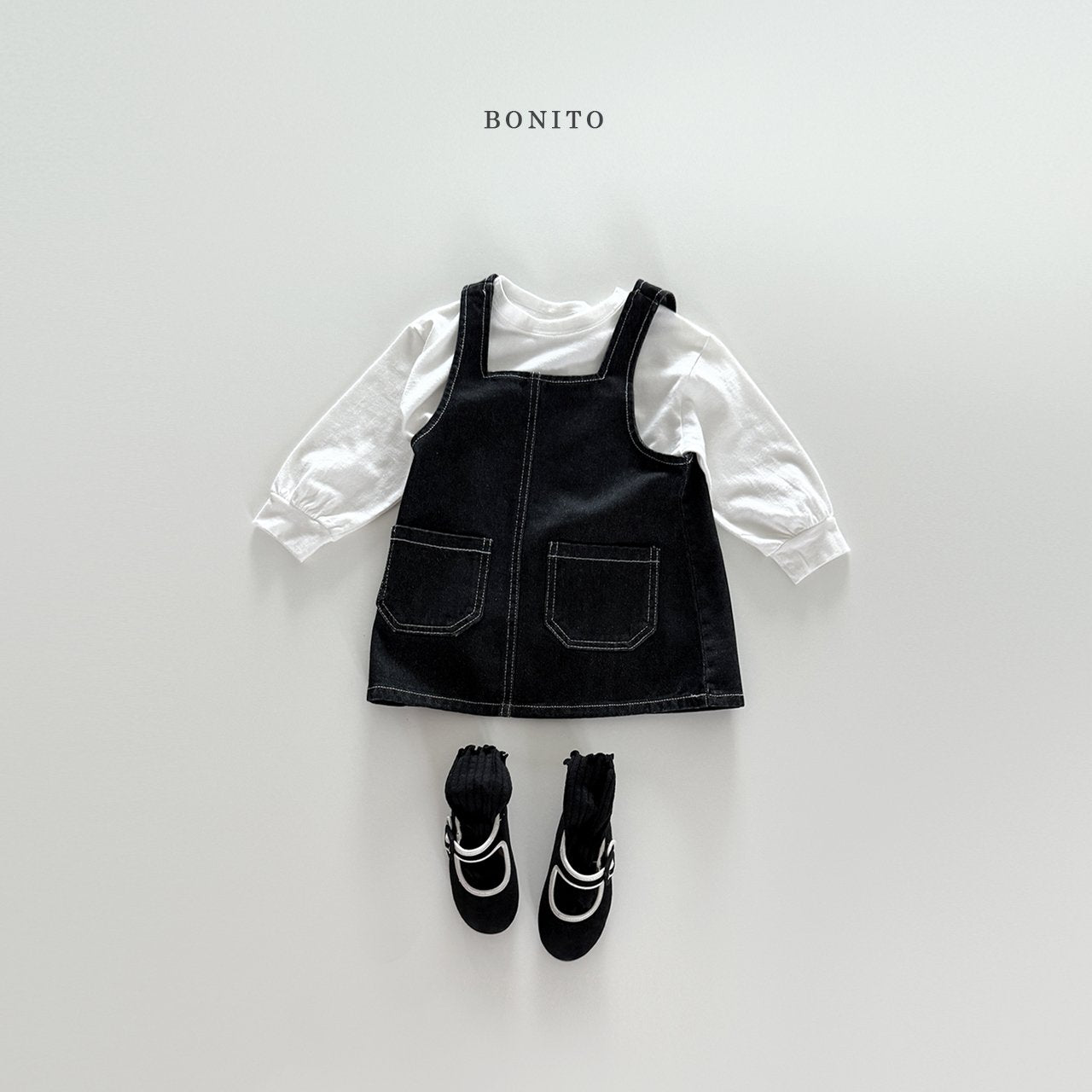 bonito stitch denim ops (~80-140cm)