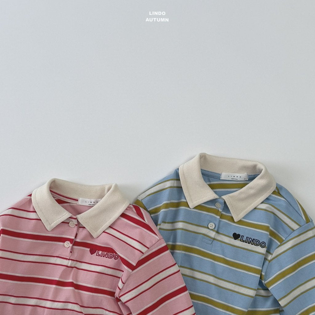 LINDO embroidered polo shirt (80-125cm)