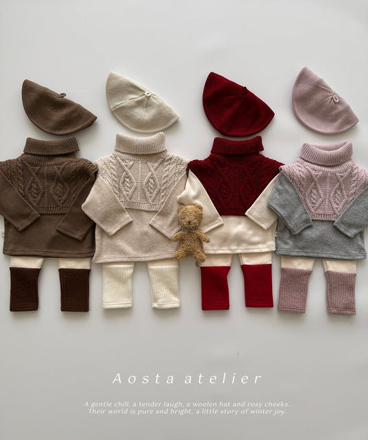 Aosta knit neck warmer