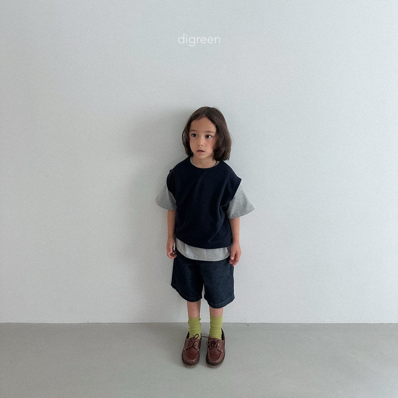 digreen non -fade dermuda shorts (90-130cm)