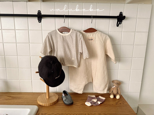 valubebe st single button tee (6-24m)