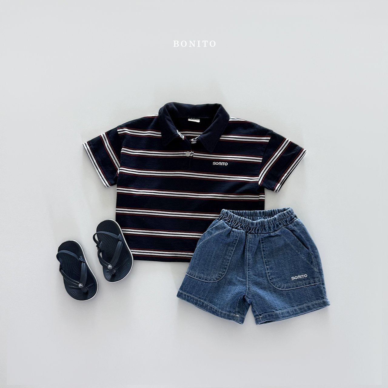 bonito st collar tee (70-140cm)