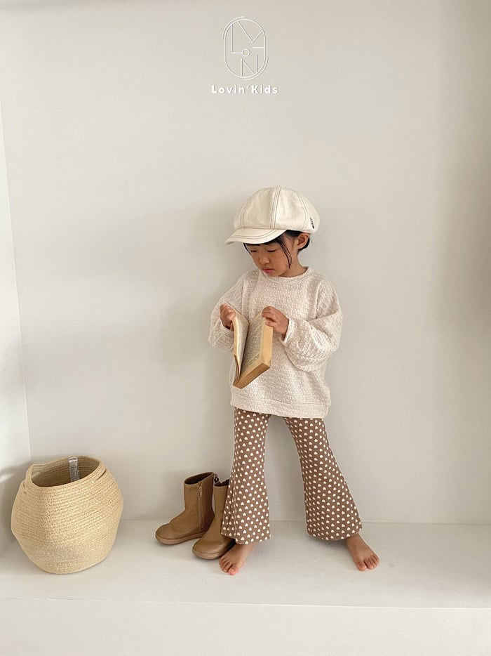lovin knit sweat shirt (80-125cm)