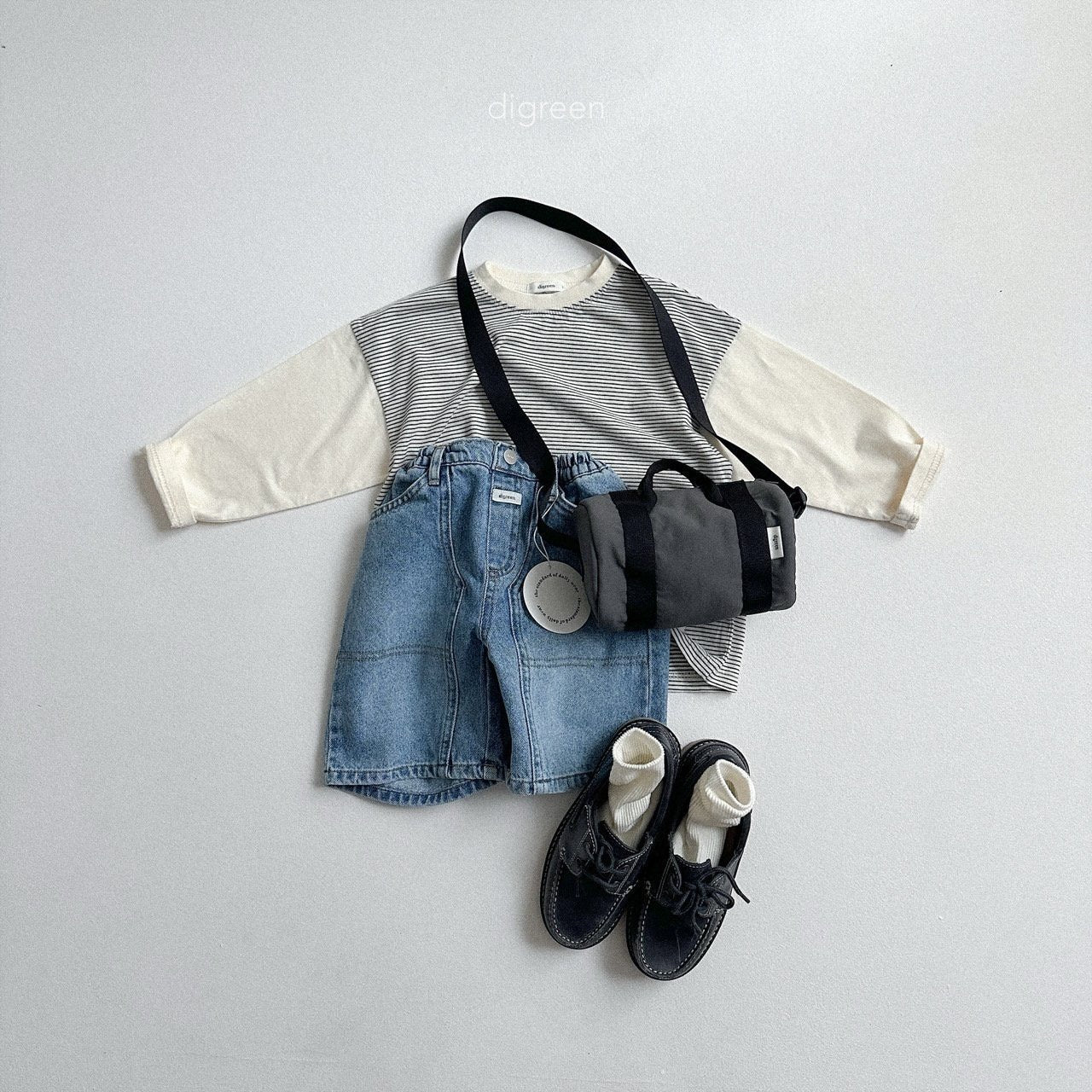 digreen color toning st t-shirt (90-130cm)