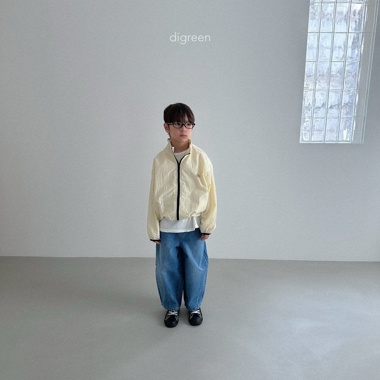 digreen volume denim pants (90-130cm)