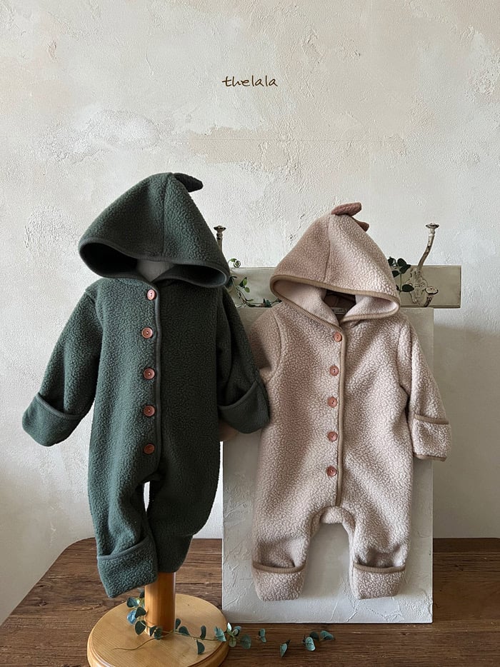 thelala puff tyrano suit (3-18m)