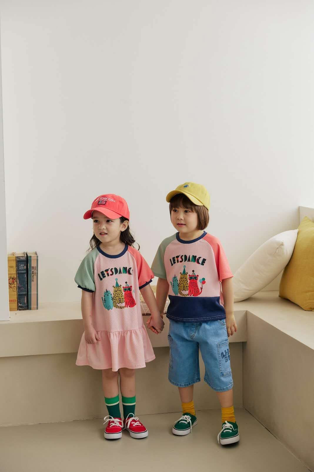 Orangemom let’s dance cat dress (95-140cm)