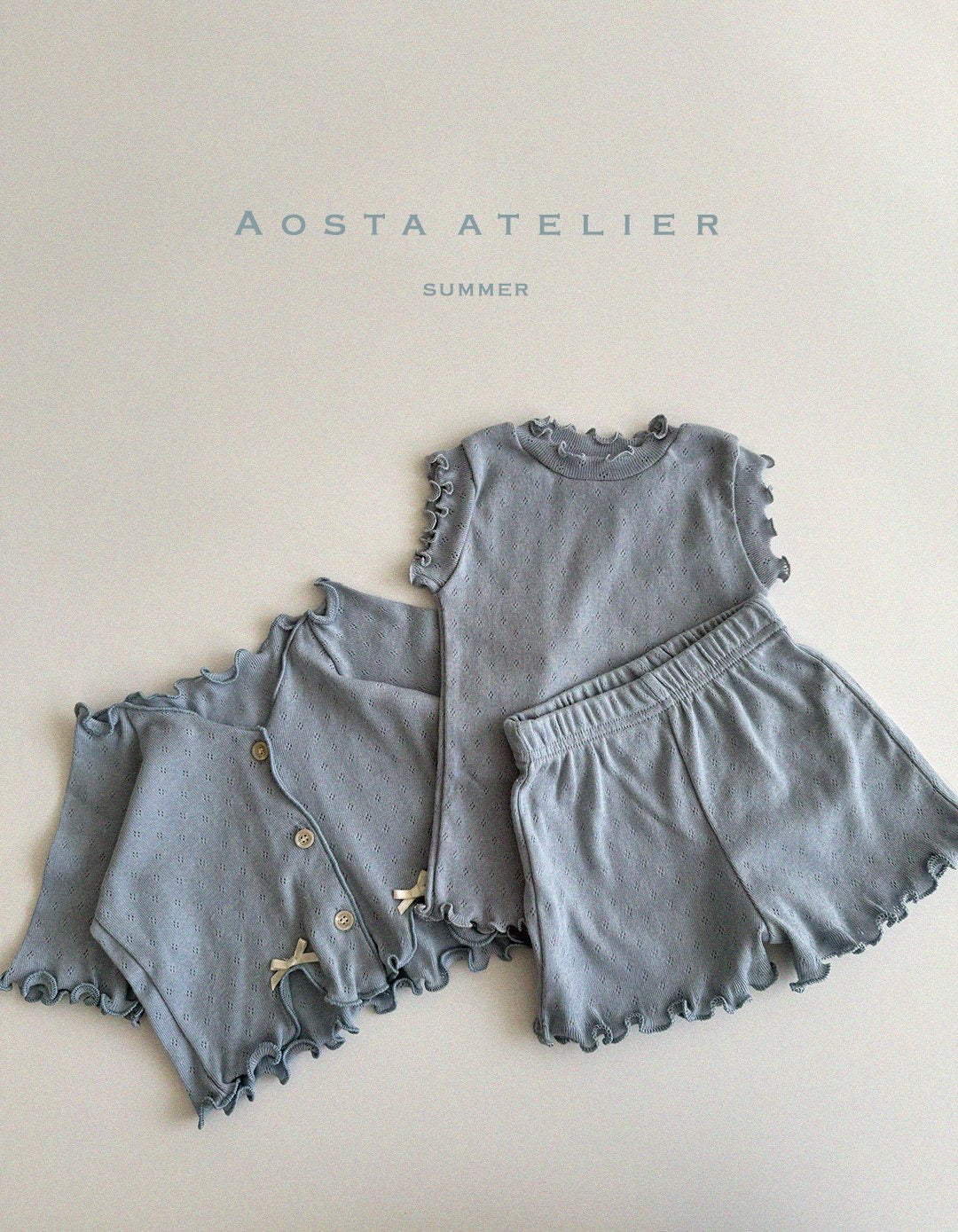Aosta camellia short pants (70-110cm)