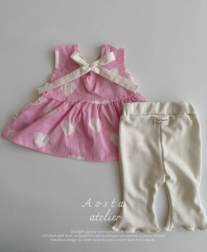 aosta Heart blouse (70-110cm)