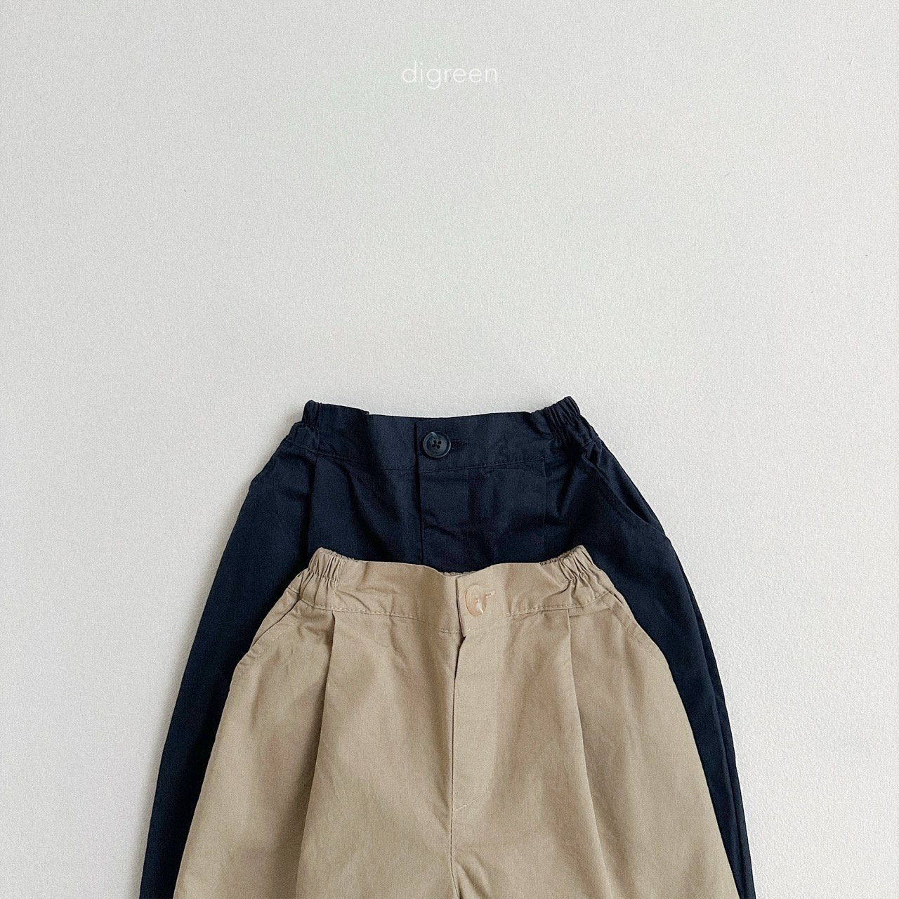 digreen cotton pintuck bermuda pants (90-130cm)