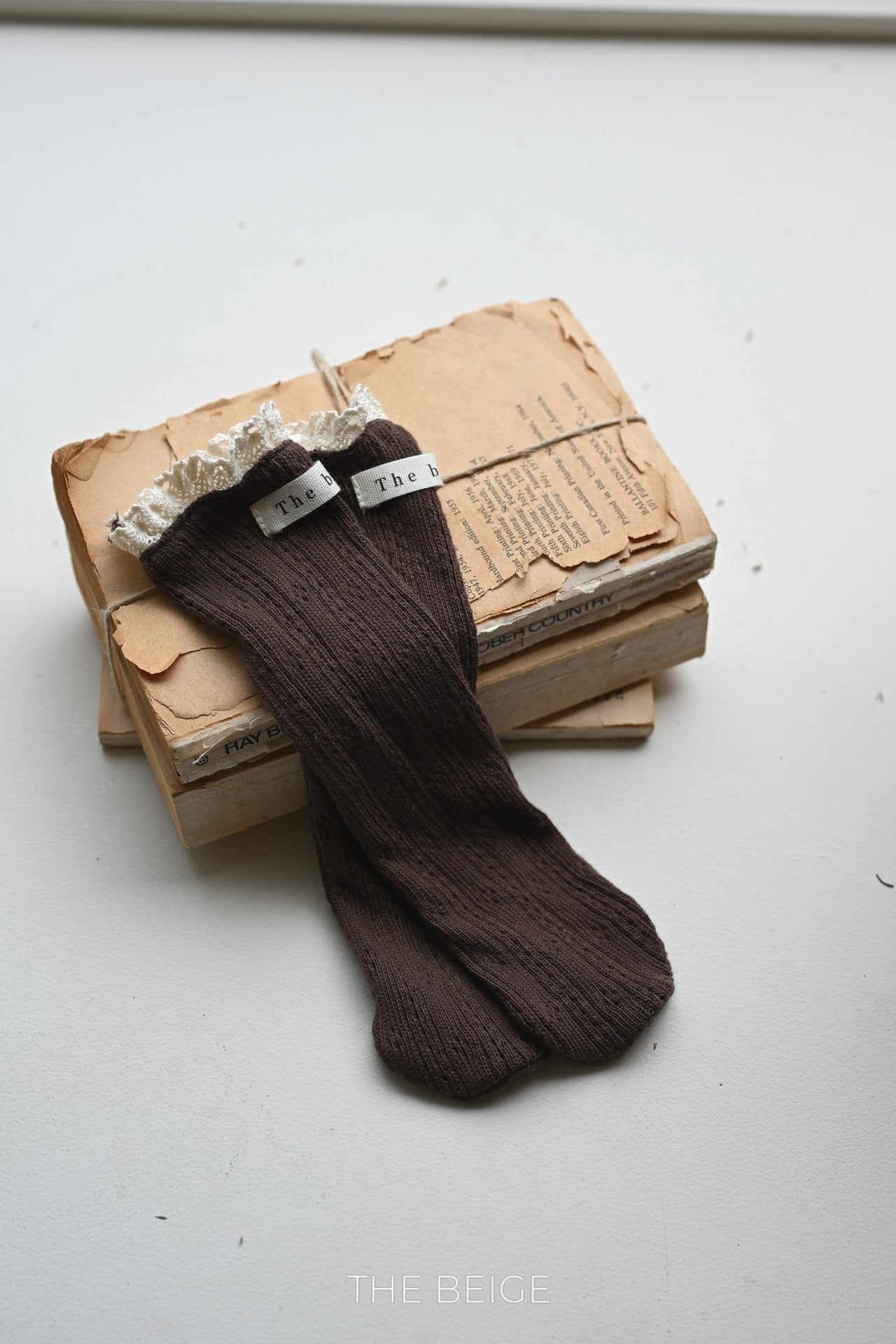 the beige autumn socks(baby)