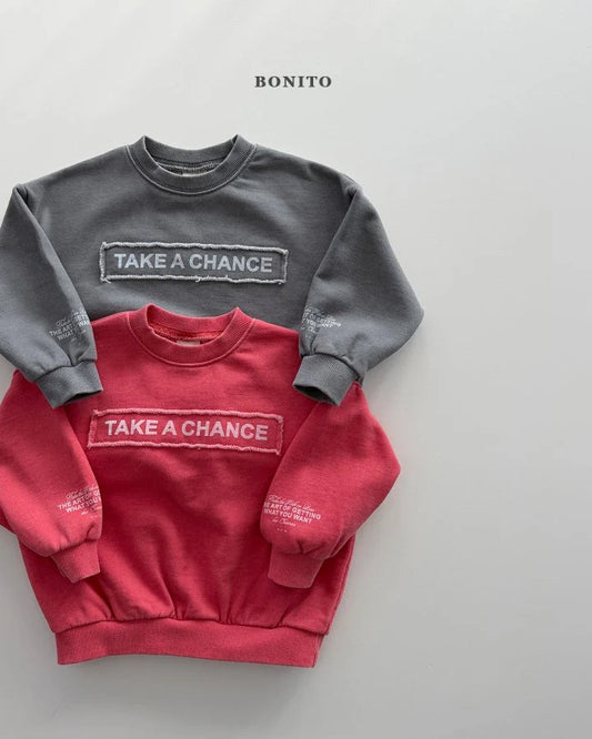 Bonito Take Pigment Sweatshirt (~80-140cm)