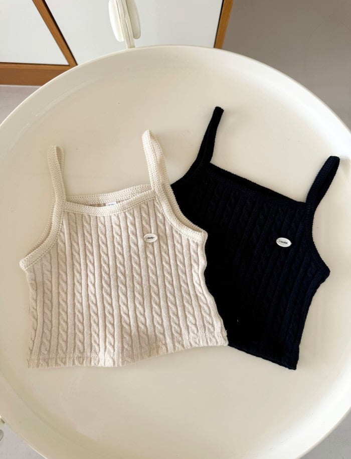 momoann knit vest (90-130cm)