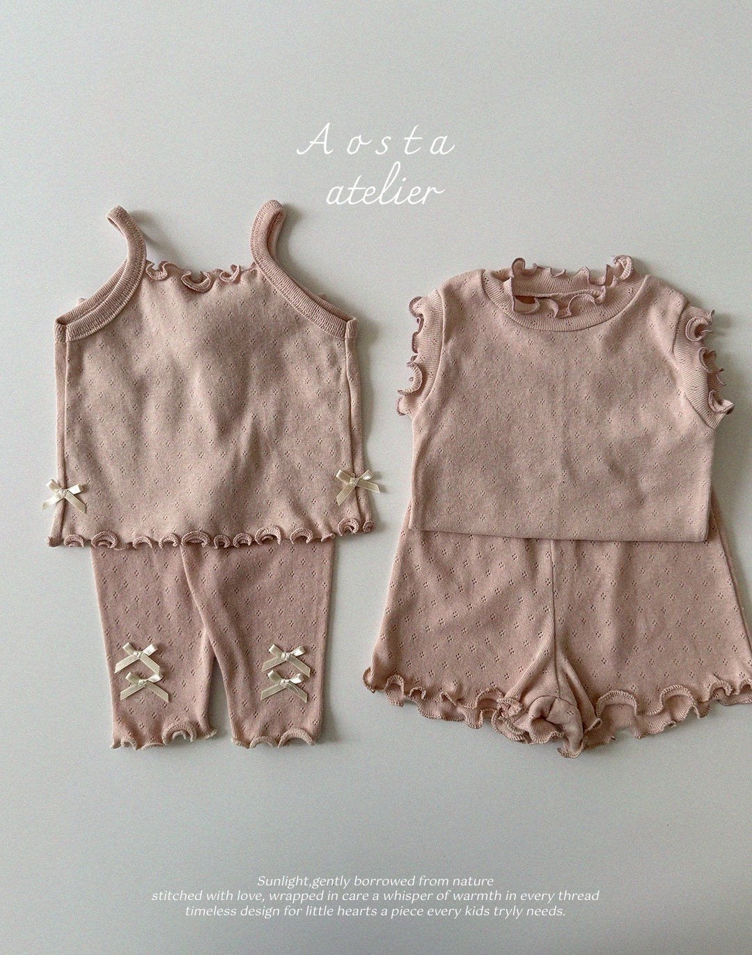 Aosta camellia short pants (70-110cm)