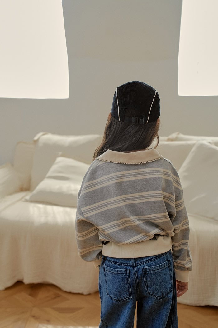 momoann kos collar sweatshirt (90-150cm)