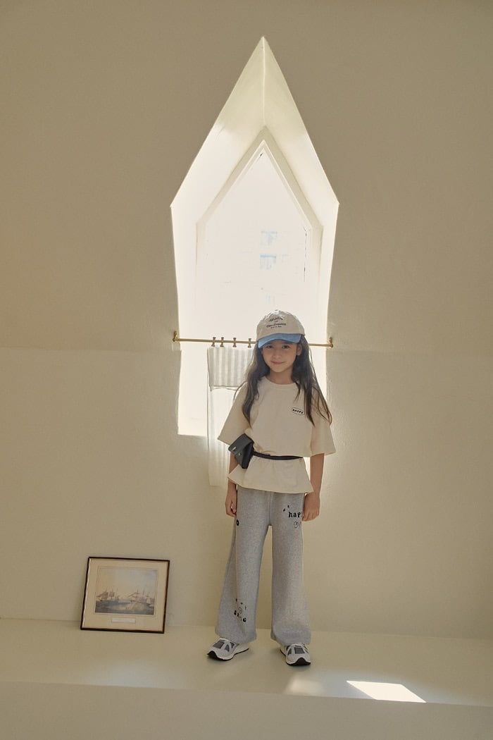 momoann happy wide pants (90-140cm)