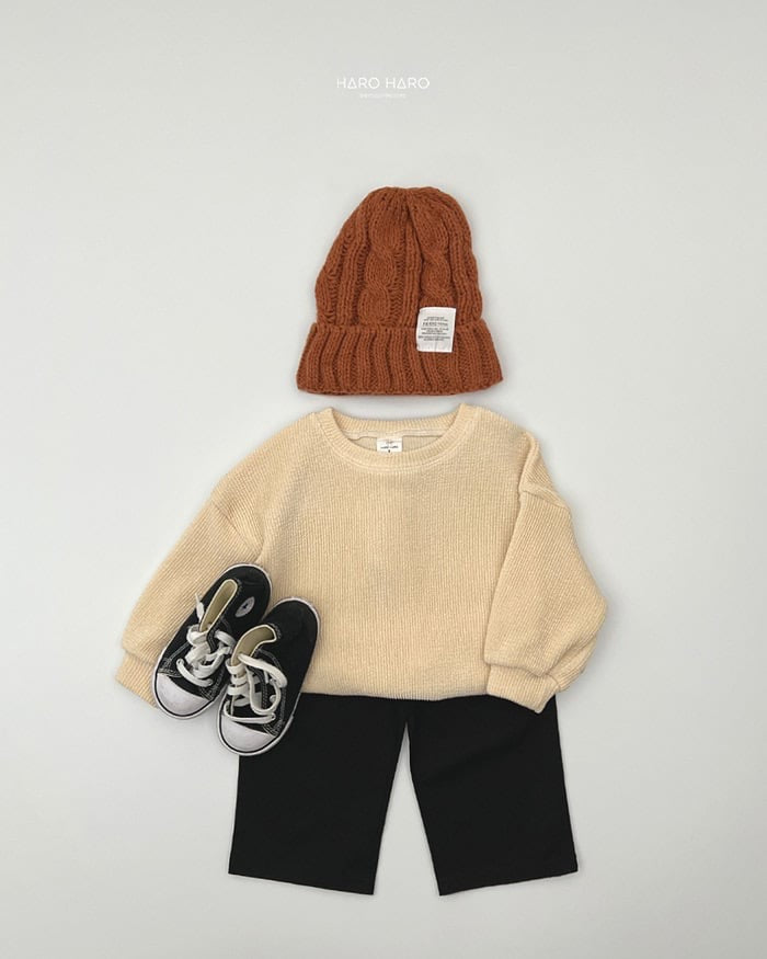 HAROHARO classic knit mtm (85-140cm)