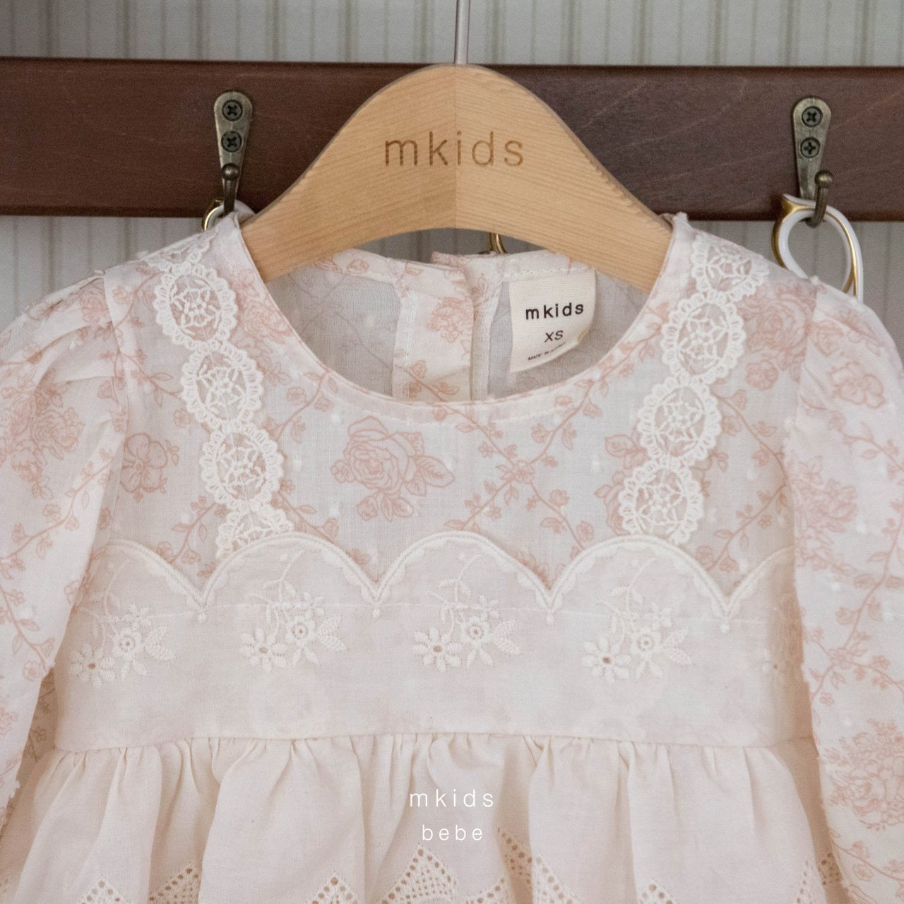 mkids lael lace suit (3-18m)