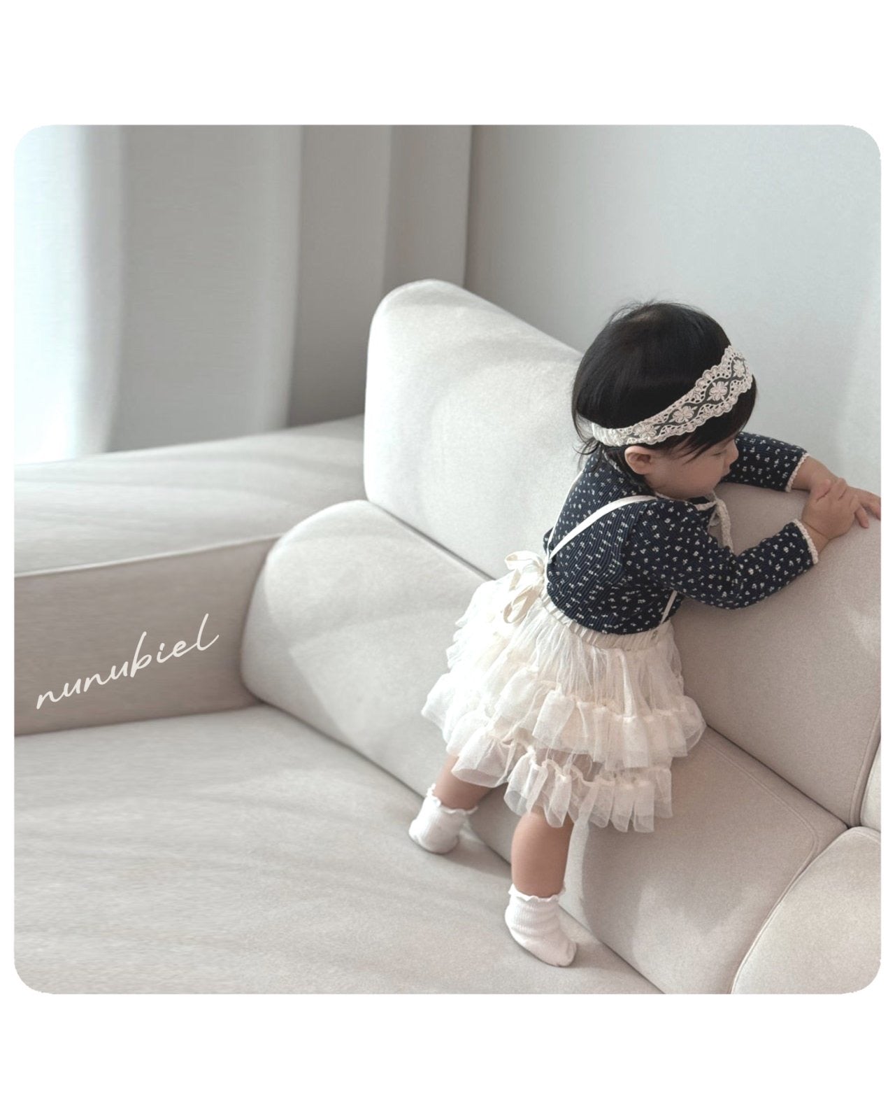 nunubiel bebe mesh skirt (3-18m)