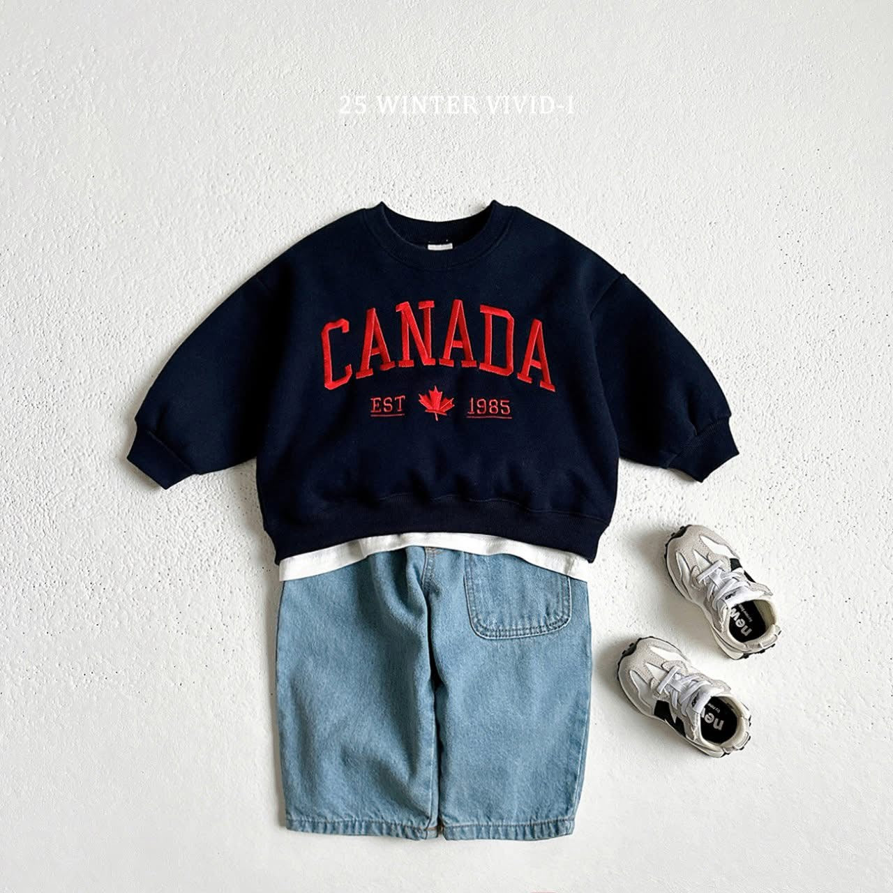 Vivid cansa1985楓葉上衣 (75-135cm)