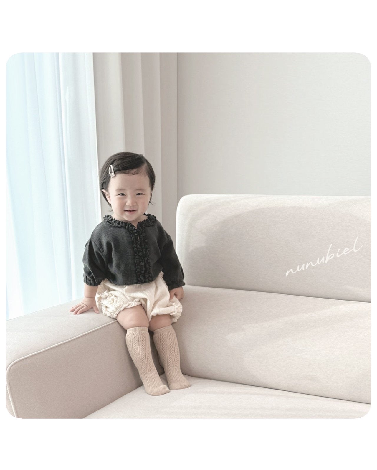 nunubiel bebe dofle blouse (3-18m)