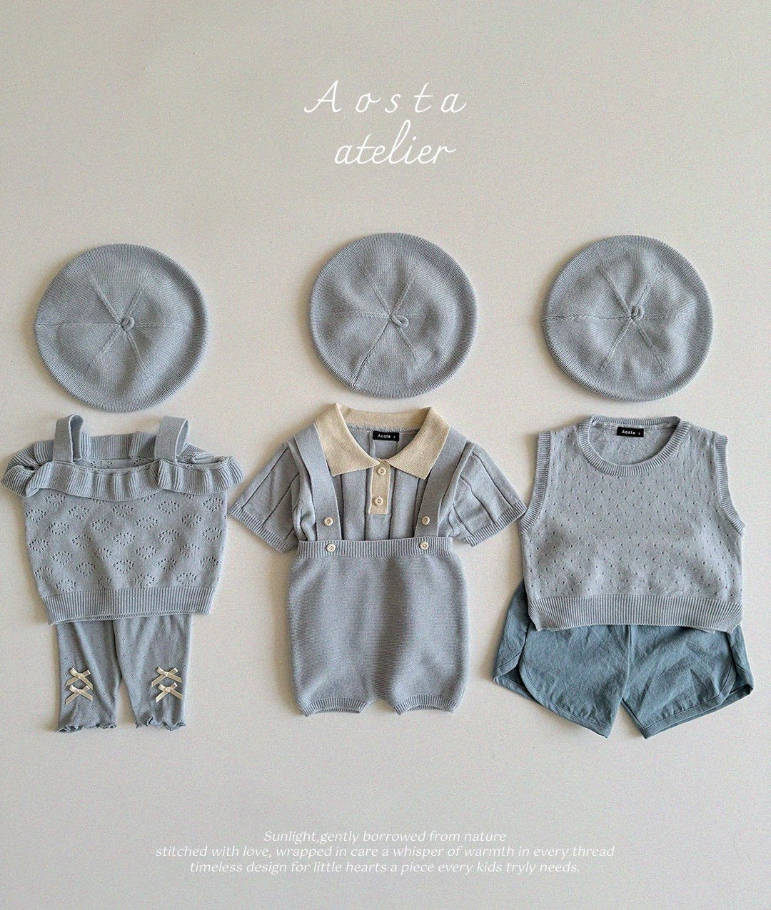 Aosta knit beret