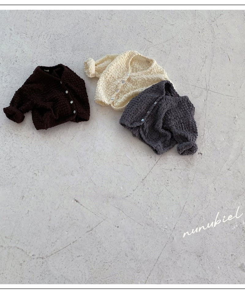 nunubiel wijel cardigan (75-120cm)