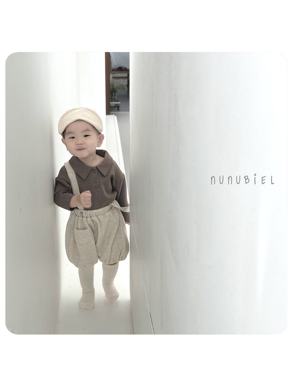 nunubiel bebe waffle shirt (~70-80cm)