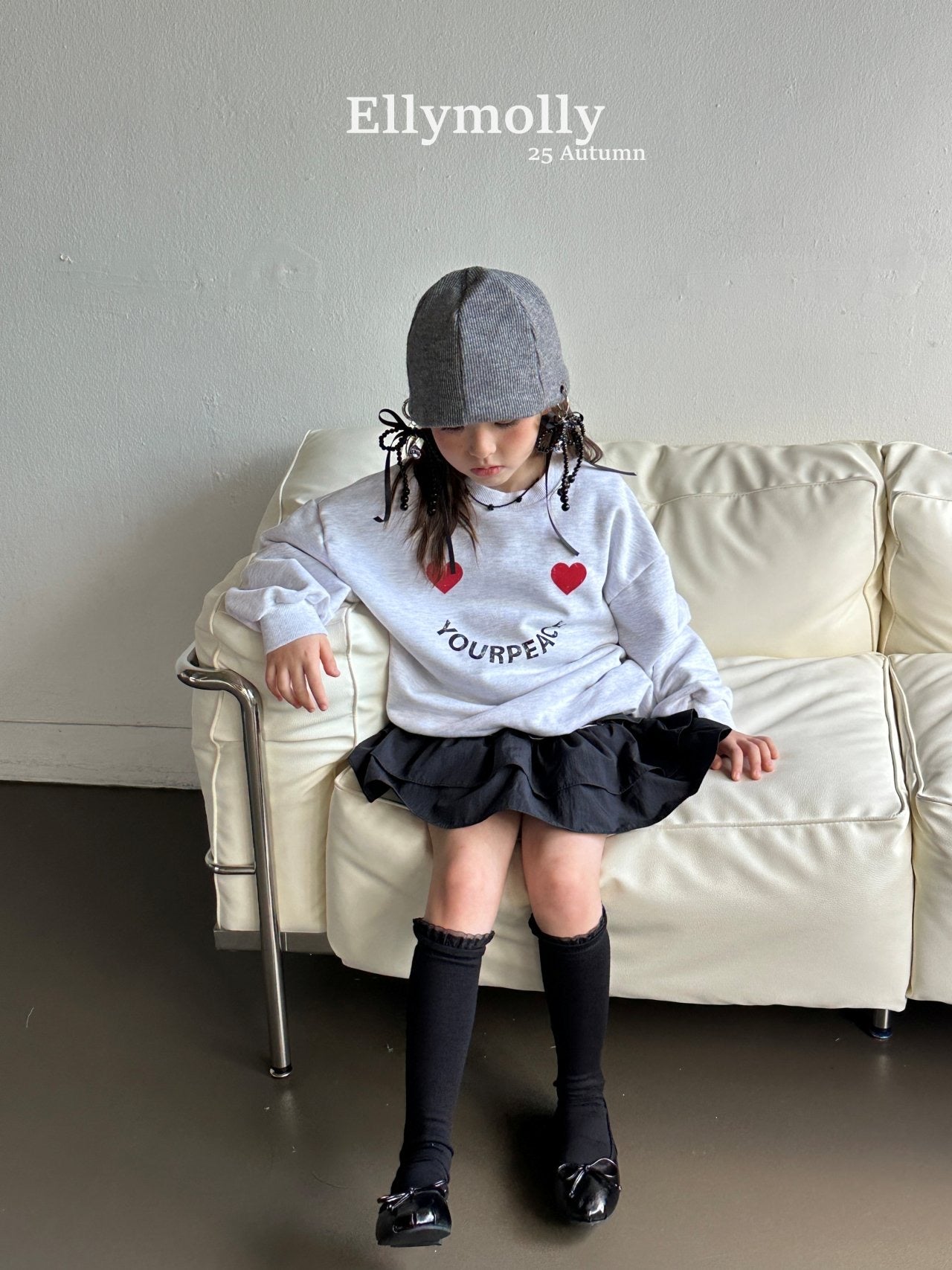 ELLYMOLLY peace heart mtm (90-160cm)