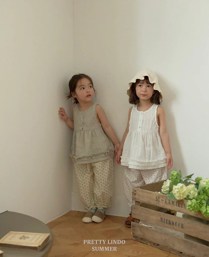 Lindo Mimi Shirring Jogger Flower (85-125cm)