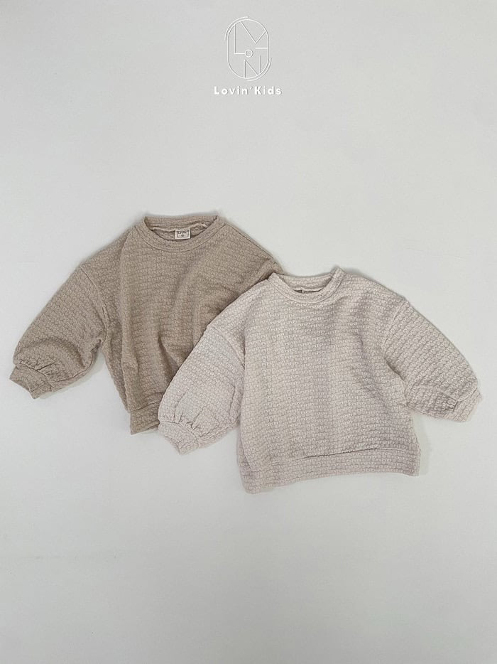 lovin knit sweat shirt (80-125cm)