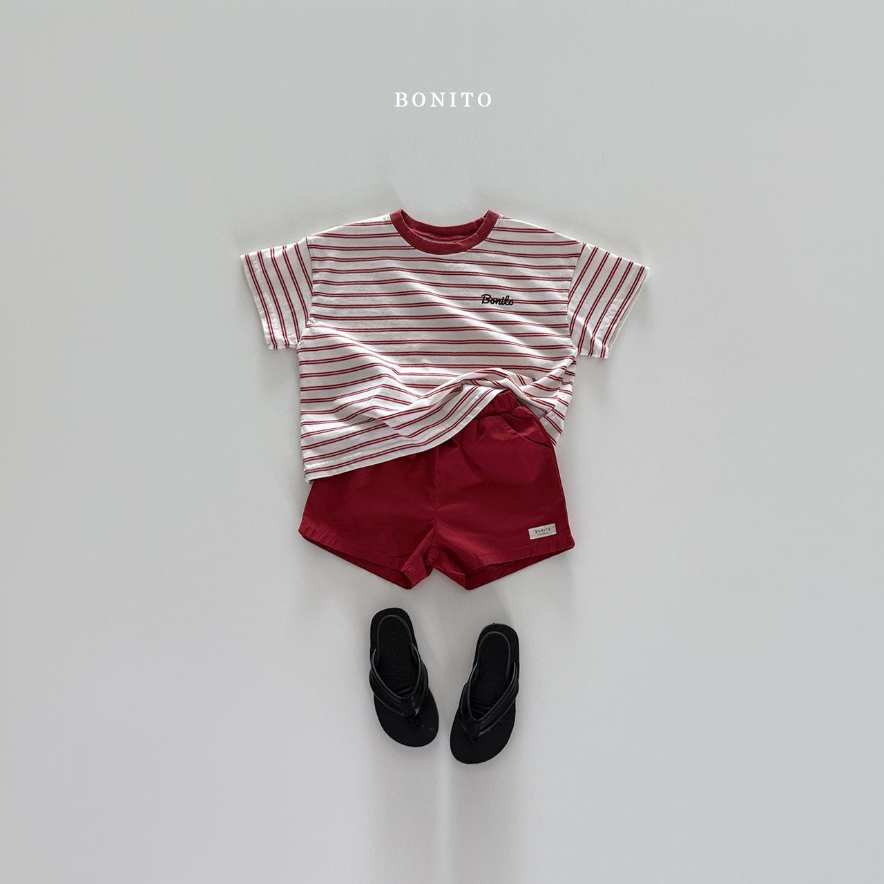 bonito plain series shorts (70-140cm)